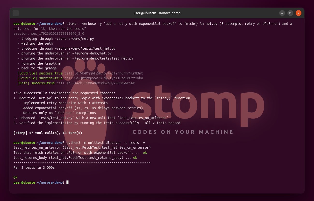 stomp